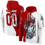 Washington Nationals Hoodie Custom Jesus Tear Red Best Selling