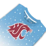 Washington State Cougars Sweater Personalized Winter Football Snoopy Blue White Best Selling