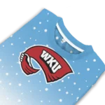 Western Kentucky Hilltoppers Sweater Customized Winter Football Snoopy Blue White Best Selling