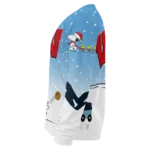 Wisconsin Badgers Sweater Personalized Winter Football Snoopy Blue White Best Selling