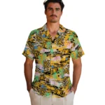 kennesaw-state-owls-hawaiian-shirt-flamingo-retreat-gold-best-selling.webp